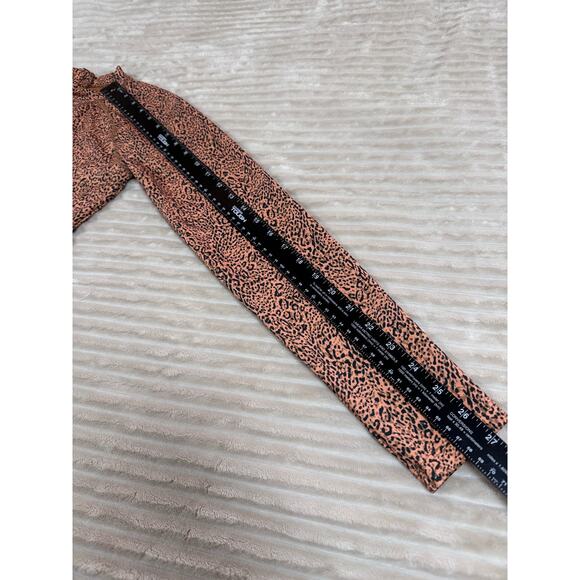 Billabong Swim Women’s Hidden Shore Mock Neck Swimsuit Leopard Small - Picture 10 of 12